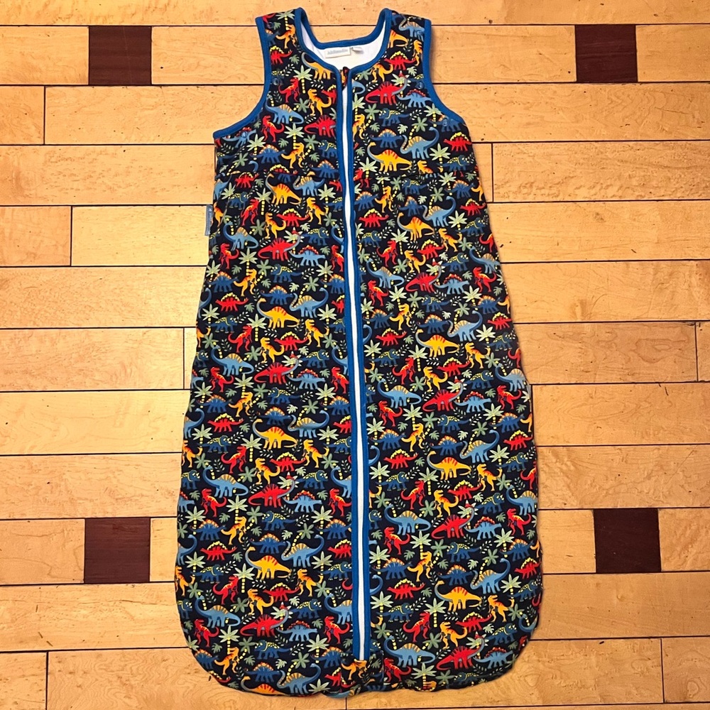 Dinosaur Print Kids Sleeper 6-18M - Jojo Maman Bebe - Multicolor